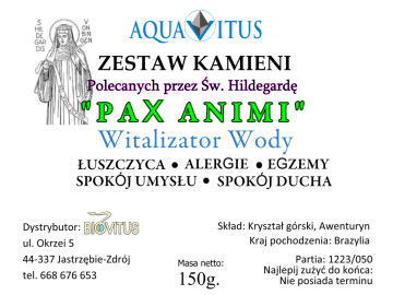 Zestaw AquaVitus "Pax Animi" - św. Hildegarda.